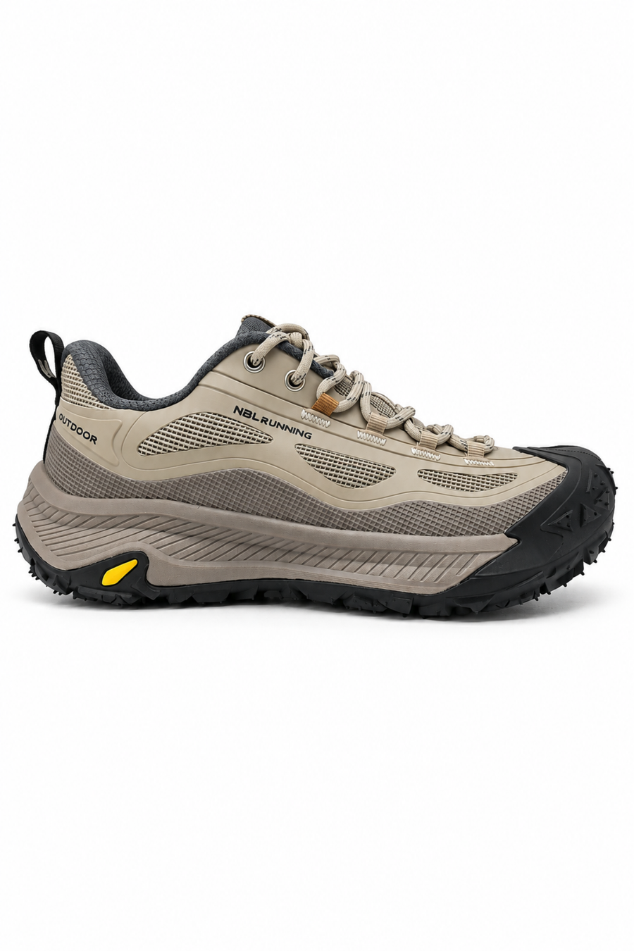 Bej Su İtici Dış Yüzey Outdoor Ayakkabı Termo Taban Tam Kalıp Full Ortopedik